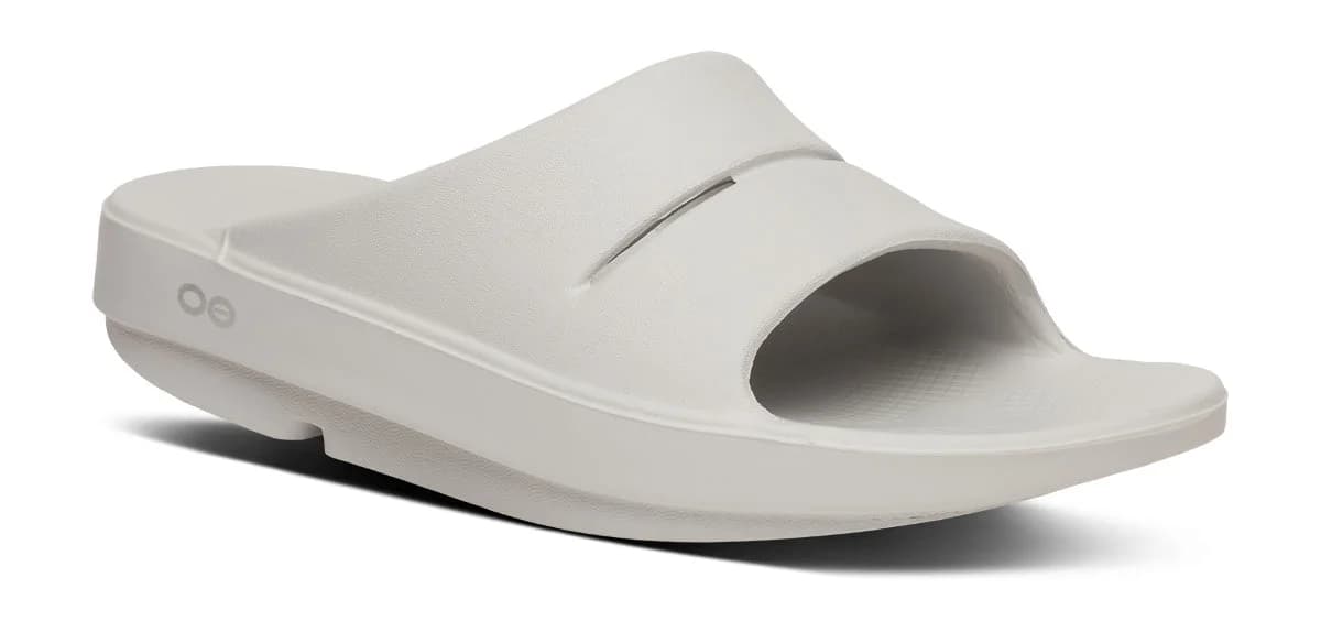 OOFOS Men's OOahh Slide Sandal - Moonstone