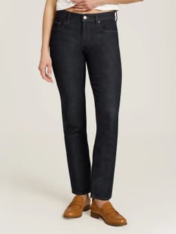 Mott & Bow Mid Rise Slim Straight Ridge Jeans