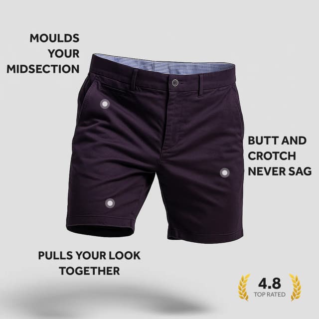 Perk Clothing Feel Good Ink Blue Shorts