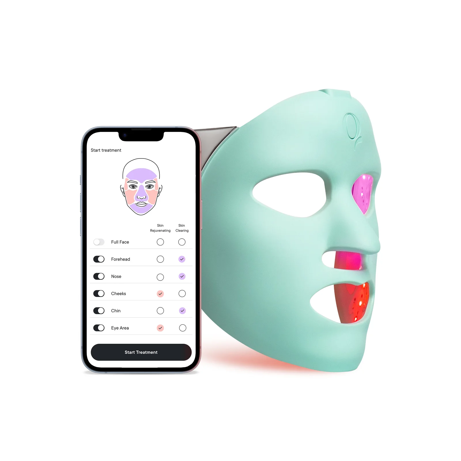 Qure Skincare Q-Rejuvalight Pro facewear