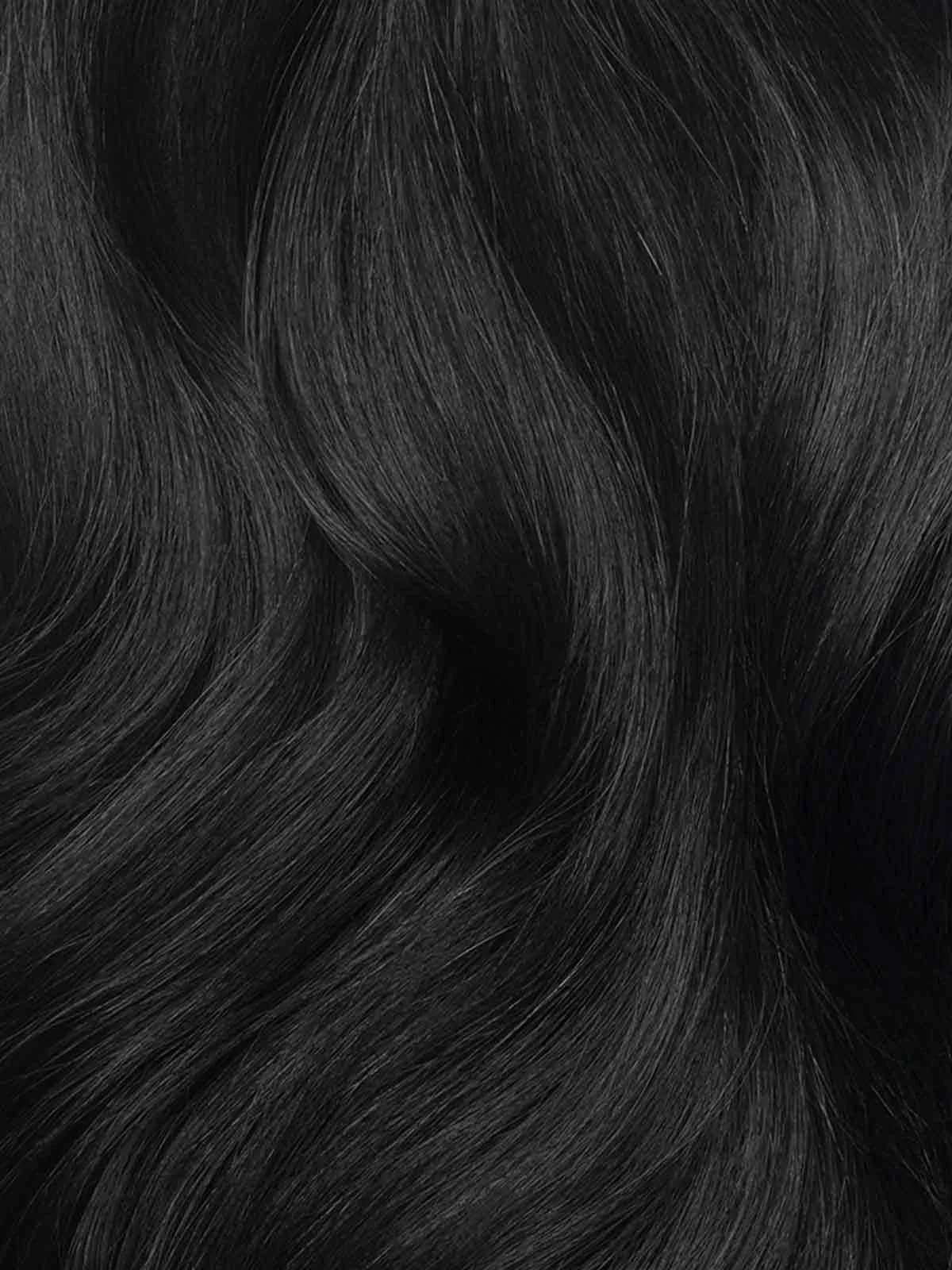 Luxy Hair 12" Jet Black Halo® Hair Extensions