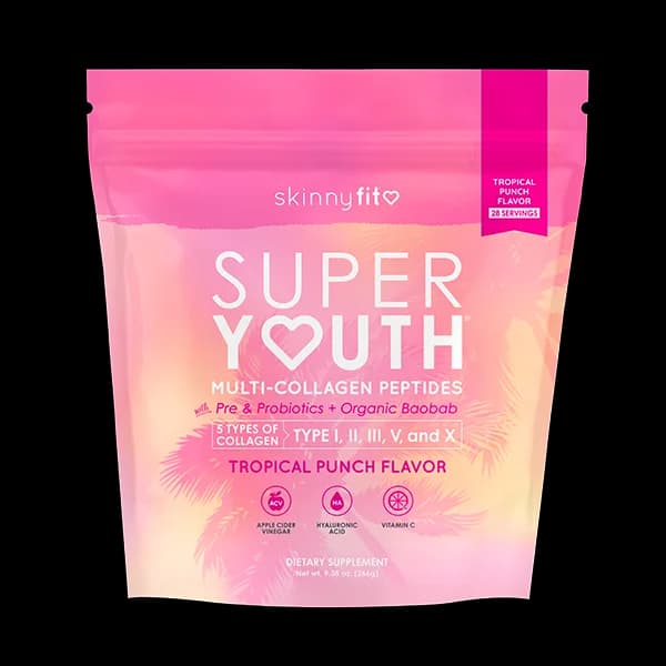 SkinnyFit Super Youth Collagen Peptides - Tropical Punch