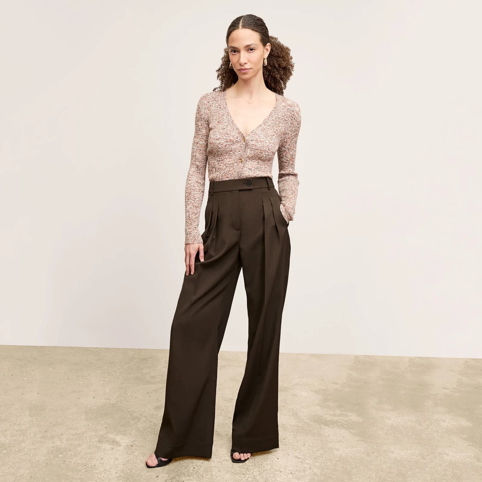 M.M. LaFleur Bia Pleated Trouser - Air Twill