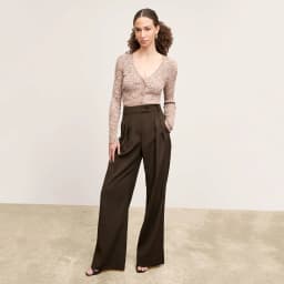 M.M. LaFleur Bia Pleated Trouser - Air Twill