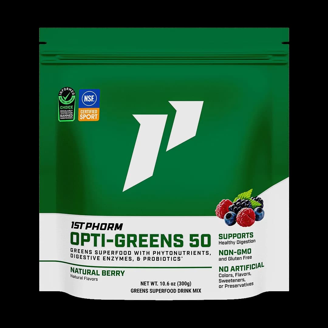 1st Phorm Opti-Greens 50 Greens Superfood Powder