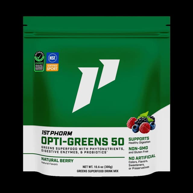 1st Phorm Opti-Greens 50 Greens Superfood Powder