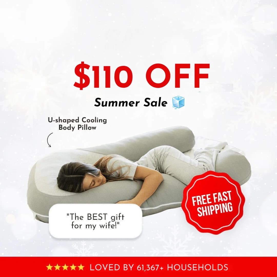 Plufl Hugl™ Cooling Body Pillow