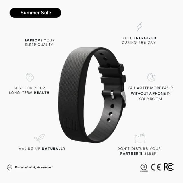 Fit Sleeps 100% Wake-Up Alarm