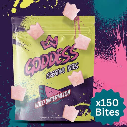 Primal Queen *NEW* Goddess Creatine Bites - Lean Muscle Booster For Women