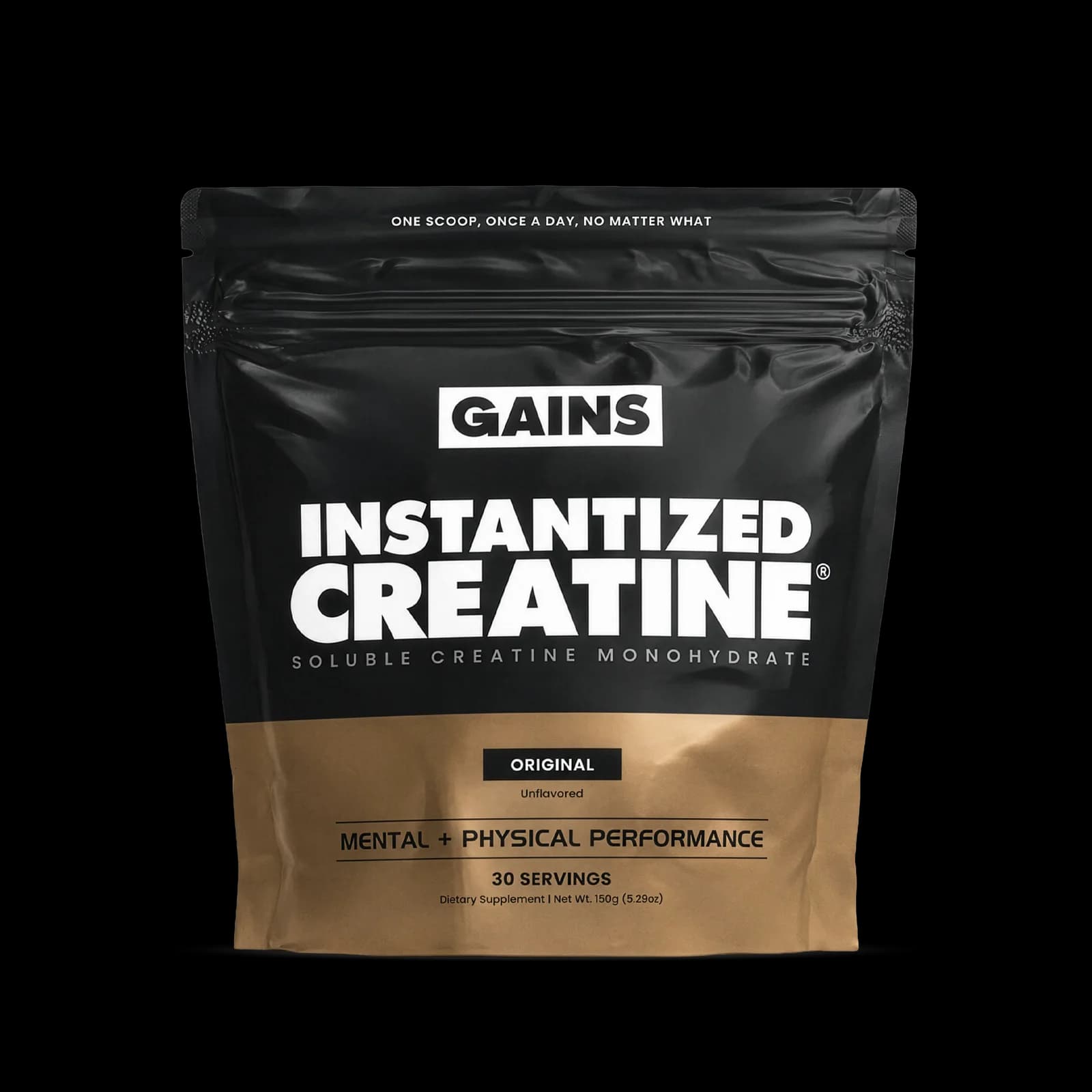 Gains in Bulk Instantized Creatine