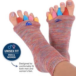 My-Happy Feet Multi Color Foot Alignment Socks
