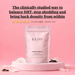 Glov Pumpkin Seed Oil Hair Loss Complex
