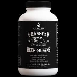 Ancestral Supplements Grass Fed Beef Organs
