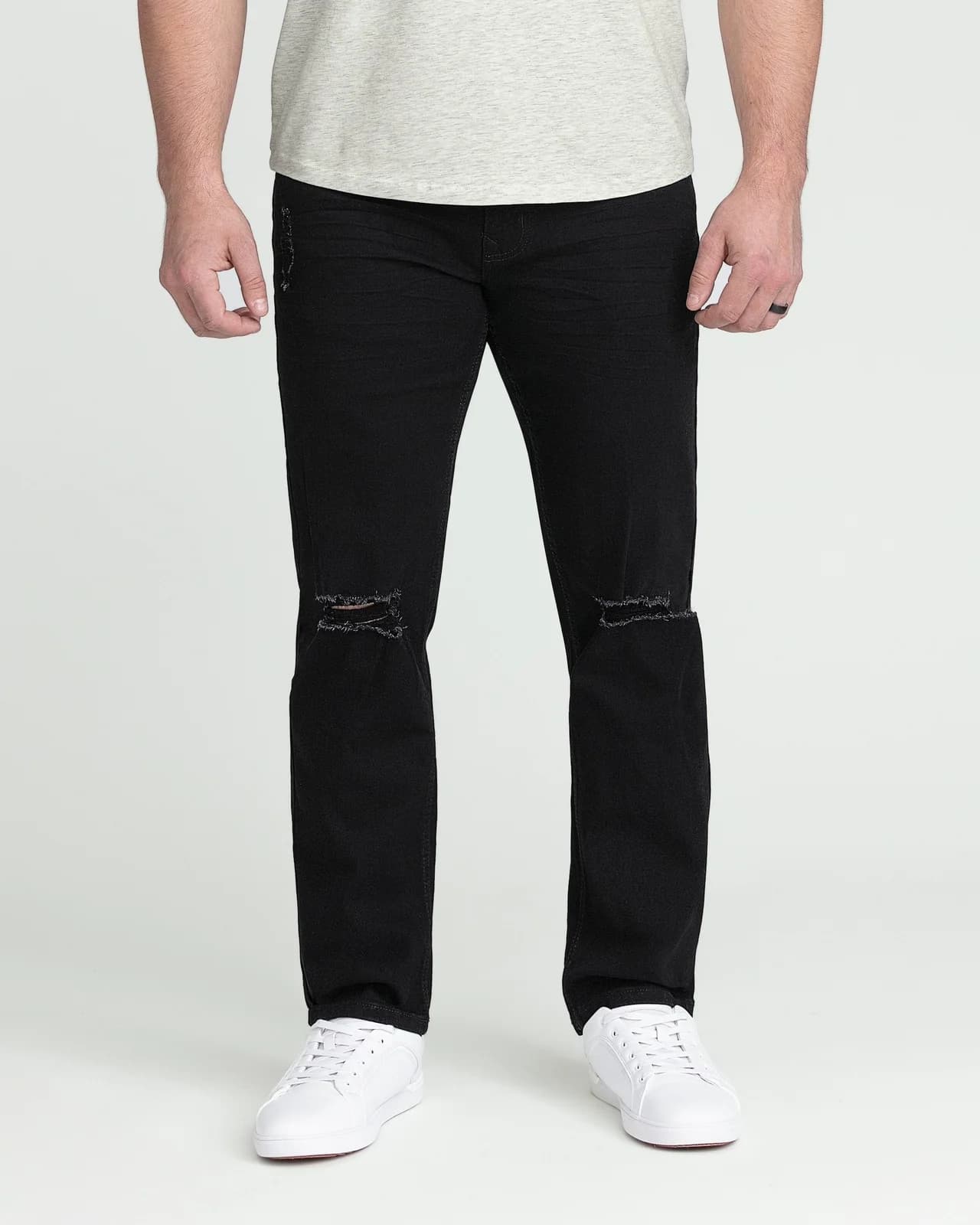 The Perfect Jean Athletic Fit / Slash (Ripped Black)