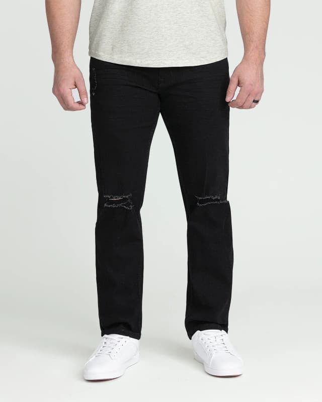 The Perfect Jean Athletic Fit / Slash (Ripped Black)