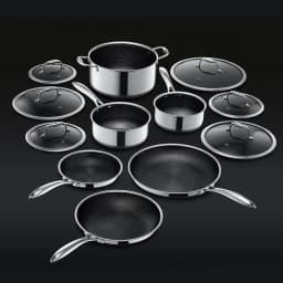 HexClad Hybrid Pots & Pans Set, 12-pc