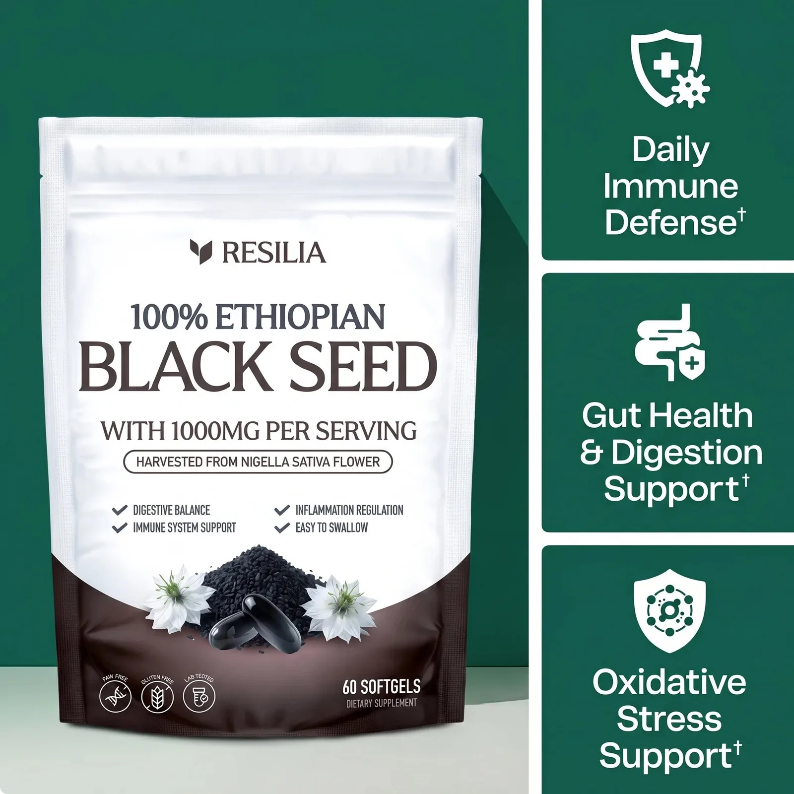 Resilia Ethiopian Black Seed Oil