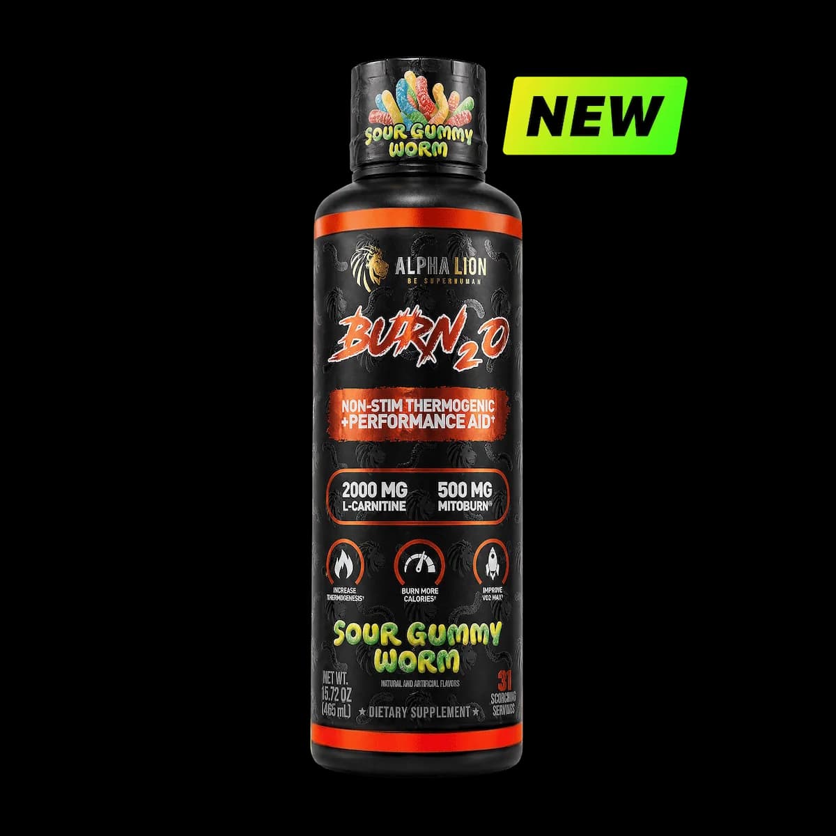 Alpha Lion Burn2O