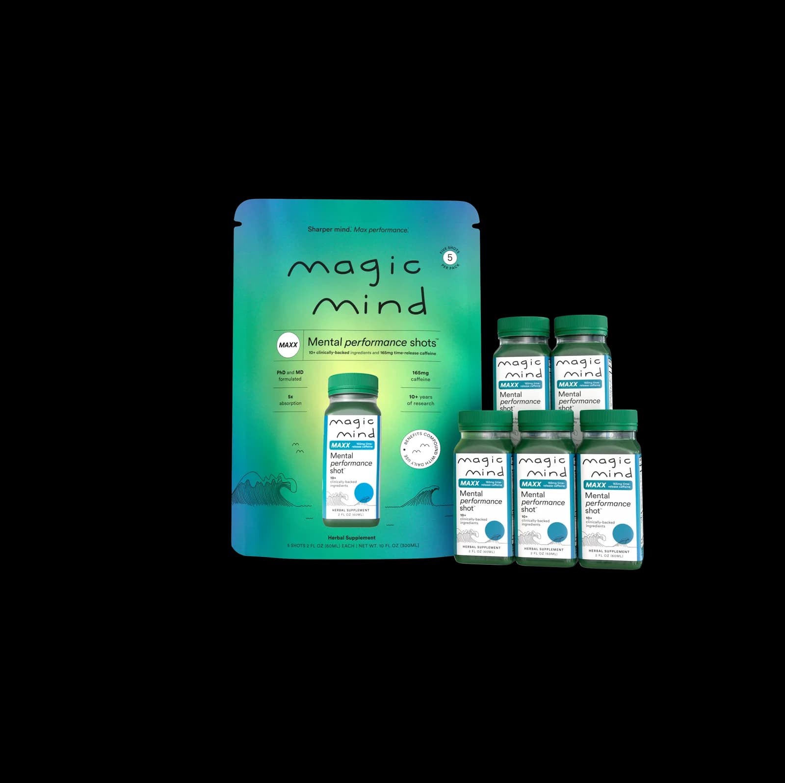 Magic Mind Mental Performance Shot: MAXX | 5-to-15