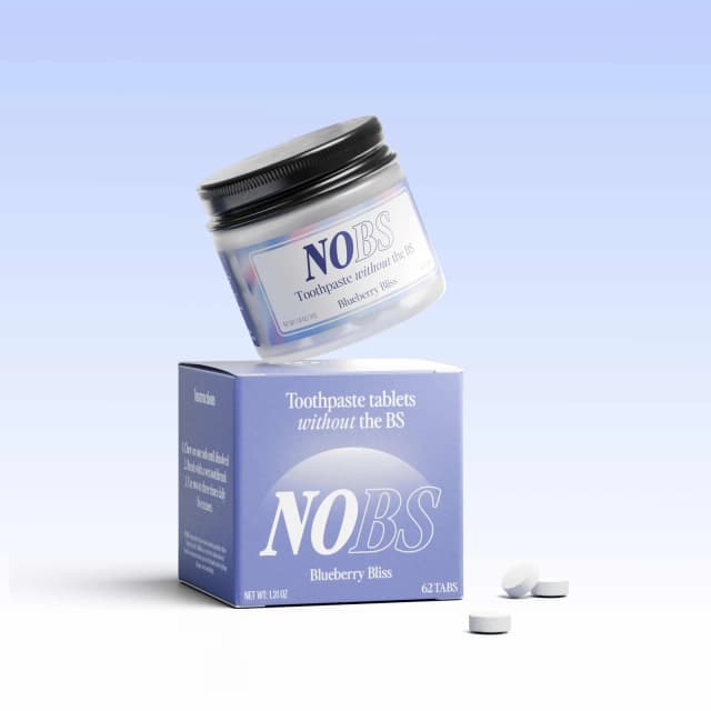 Biöm NOBS Toothpaste Tablets (Blueberry Bliss)