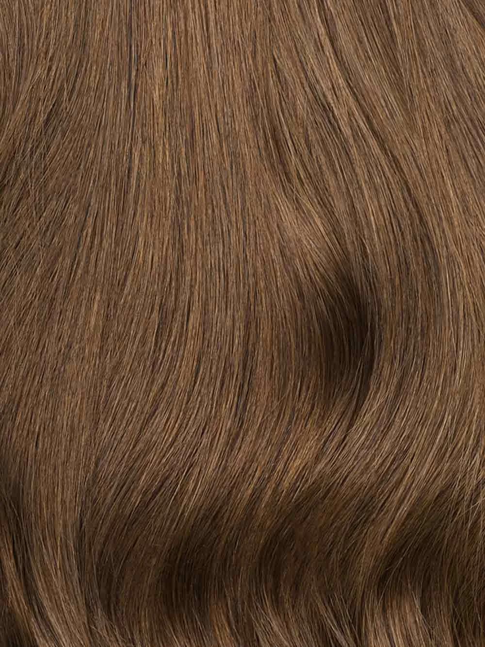 Luxy Hair 16" Classic Chestnut Brown Clip-Ins