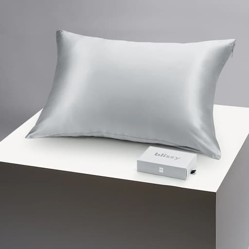 Blissy Pillowcase - Silver - Queen