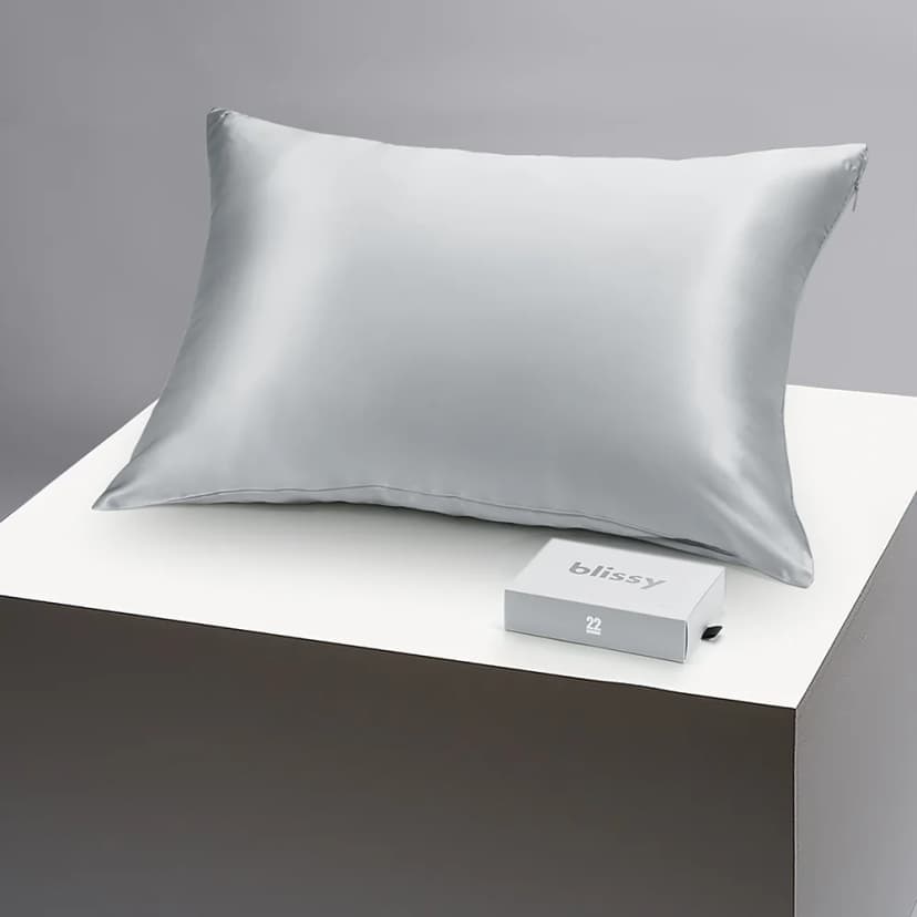 Blissy Pillowcase - Silver - Queen