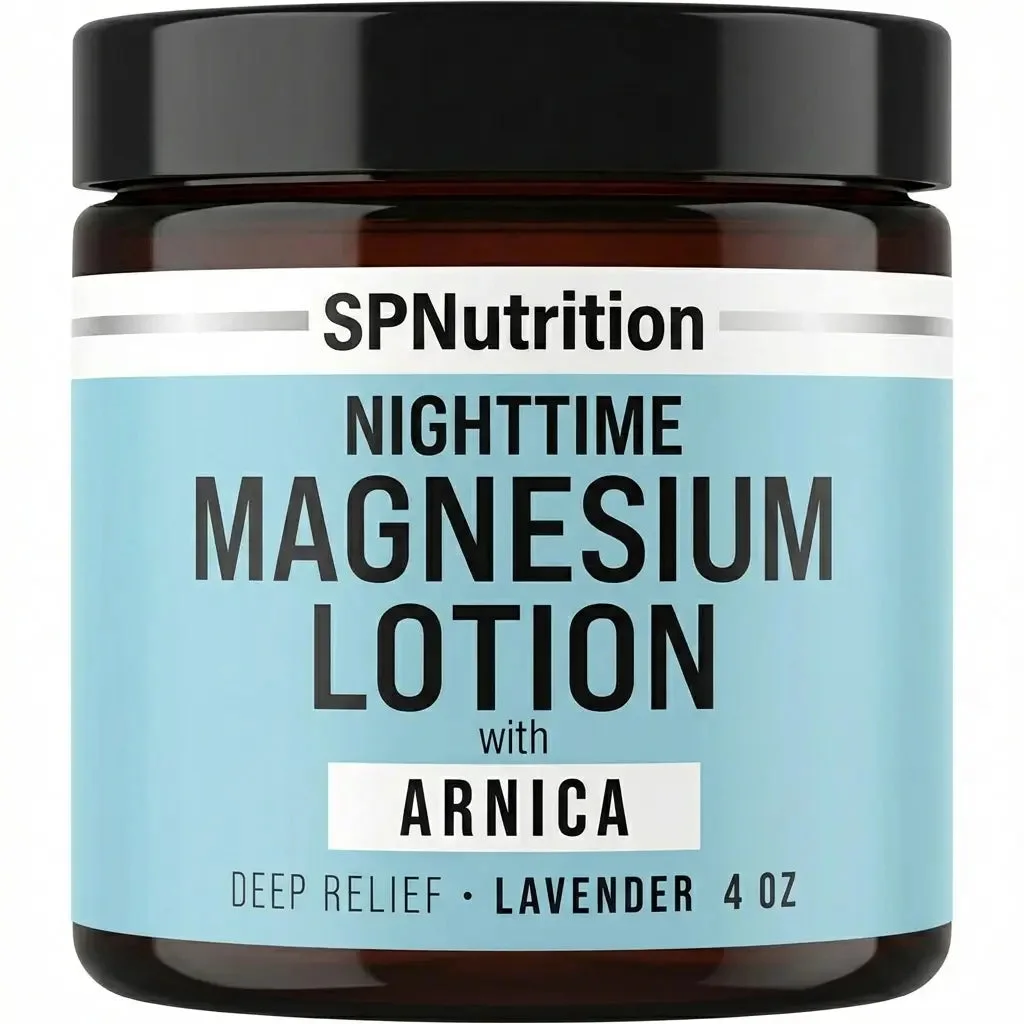 SP Nutrition Magnesium Lotion with Arnica (For Feet Before Bed)