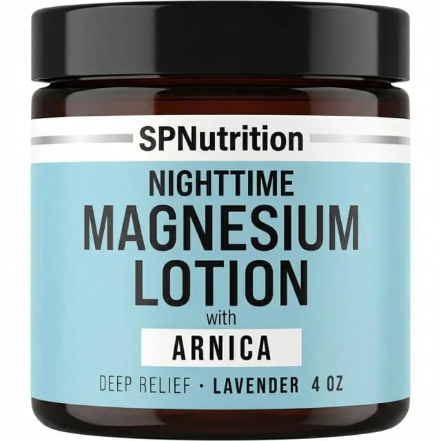 SP Nutrition Magnesium Lotion with Arnica (For Feet Before Bed)