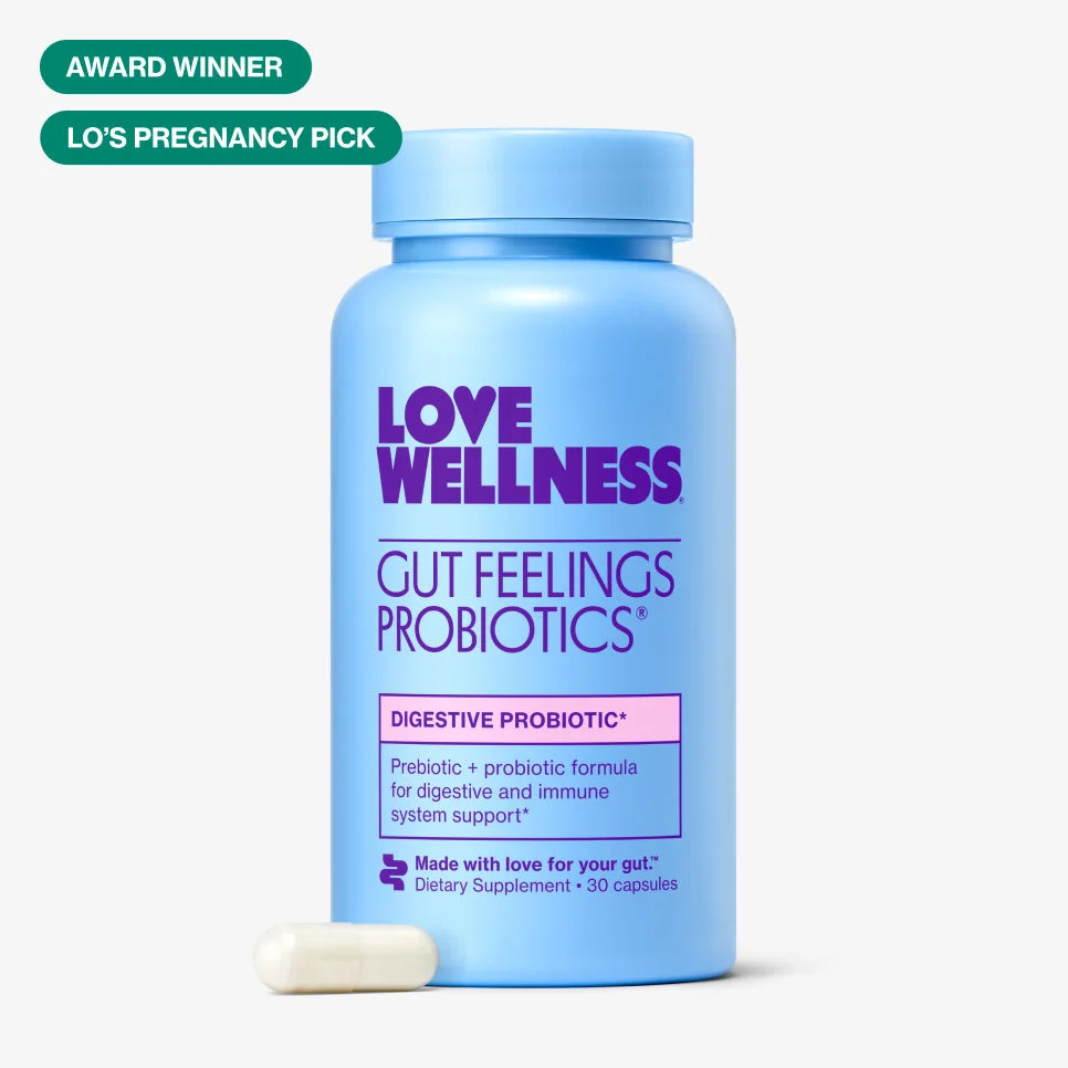 Love Wellness Gut Feelings Probiotics®