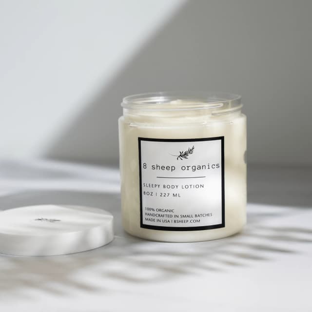 8 Sheep Organics Organic Sleepy Body Lotion
