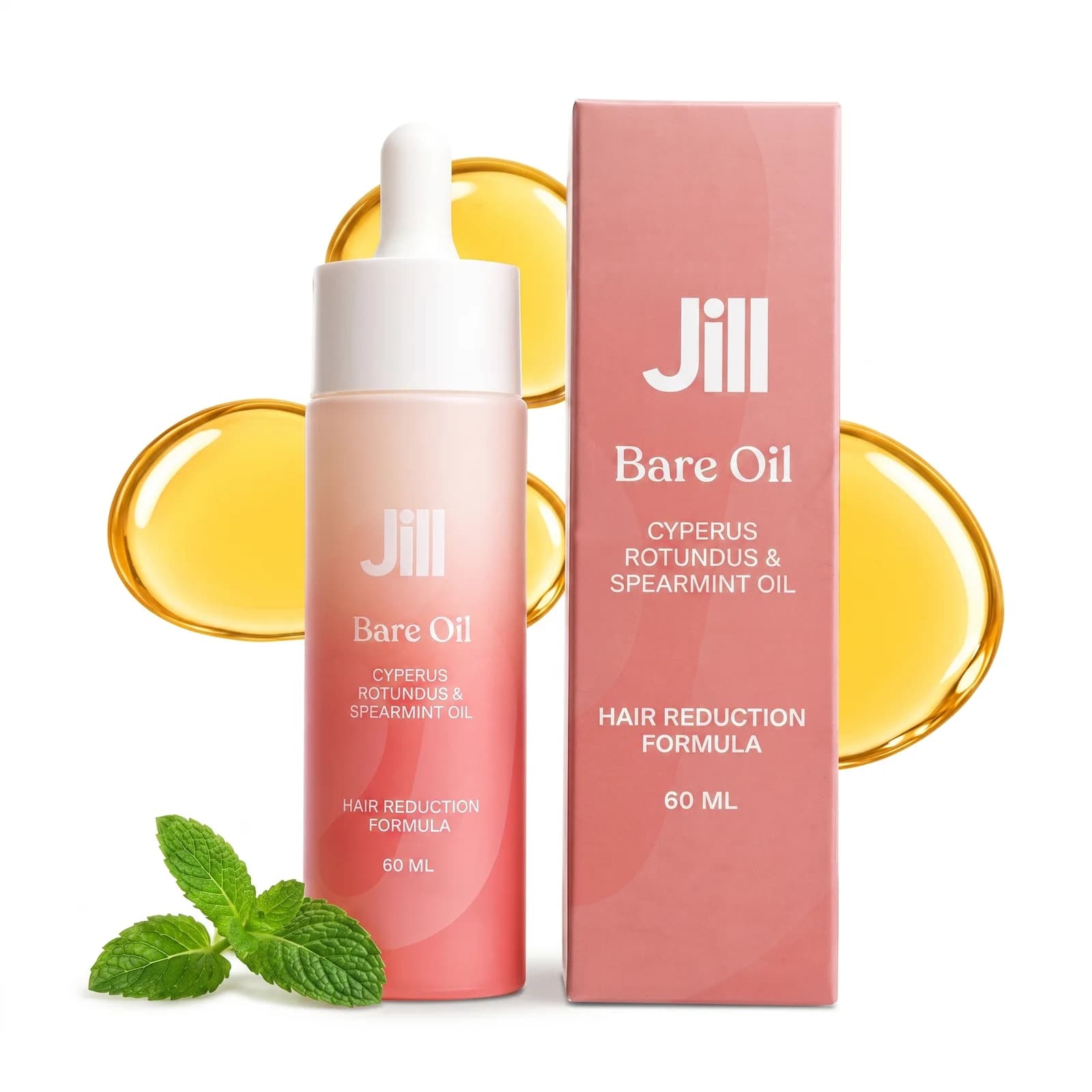 Jill Bare Oil - Hair Reduction Formula