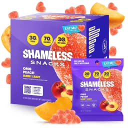 Shameless Snacks OMG Sour Peach