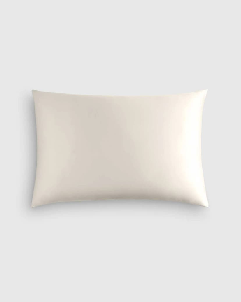 Quince mulberry silk pillowcase in Ivory