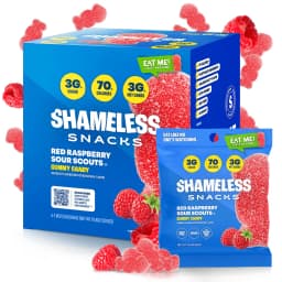 Shameless Snacks Raspberry Sour Scouts